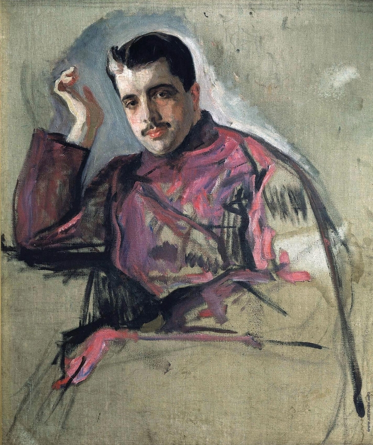 Портрет Сергея Дягилева (1904),  Валентин Серов